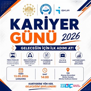 Aksaray Üniversitesi’nde Kariyer Günü 2026 Coşkusu: Geleceğin İlk Adımı Atıldı